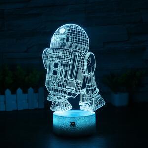 Beling 3D lampa, R2D2, 7 farebná S420