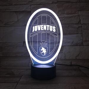 Beling 3D lampa,Juventus,futbalový darček, 16 farebná S374