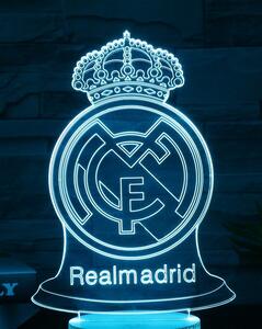 Beling 3D lampa, Real Madrid,futbalový darček,16 farebná S373