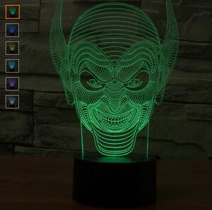 Beling 3D lampa, Goblin, 7 farebná S309