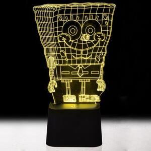 Beling Detská lampa, Špongiový bob, 7 farebná QS318