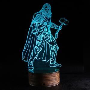 Beling 3D lampa, Thor, 7 farebná S294