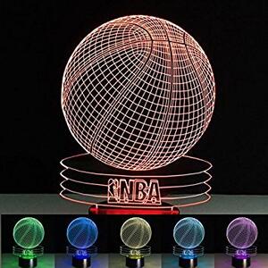 Beling 3D lampa, NBA, 7 farebná S282