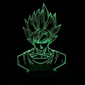 Beling 3D lampa, Goku, 7 farebná S244