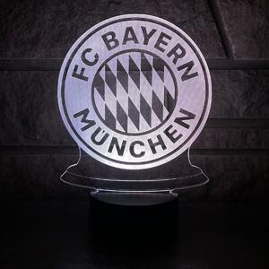 Beling 3D lampa, FC Bayern Mníchov,futbalový darček,16 farebná S191