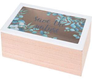 ÚLOŽNÝ BOX, kompozitné drevo - Úložné boxy & dekoračné boxy