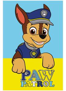 Detský uterák Tlapková patrola - Paw Patrol - motív policajt Chase - 100% bavlna - 30 x 50 cm