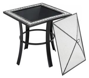 Mozaikované záhradné ohnisko Runedak 76x76 cm