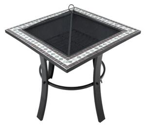 Mozaikované záhradné ohnisko Runedak 76x76 cm