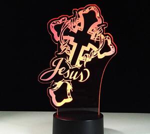 Beling Detská lampa,Jesus, 7 farebná QS428