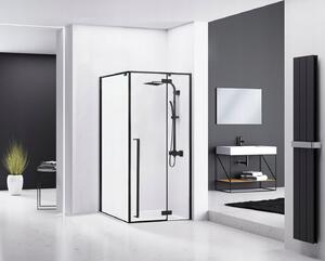 Sprchovací kút REA FARGO 90x120 - matný čierny