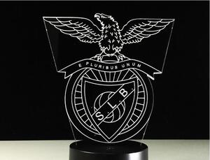 Beling 3D lampa, S.L Benfica,futbalový darček, 16 farebná S462