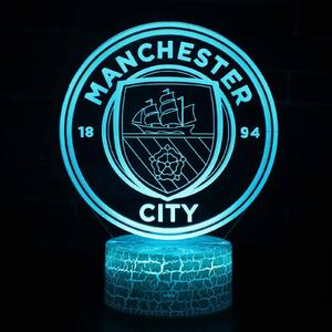 Beling Detská lampa, Manchester city, 7 farebná QS470