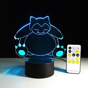 Beling Detská lampa,Snorlax , 7 farebná QS483