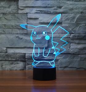 Beling Detská lampa,Pikachu , 7 farebná QS481