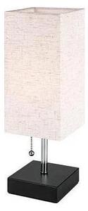 Stolná lampa 1xE27/60W/230V s USB nabíjačkou