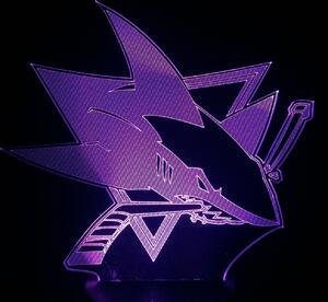 Beling 3D lampa, San José Sharks, 16 barevná S163842HS