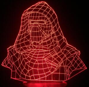Beling 3D lampa, Kylo Ren, 7 farebná S4980JGC