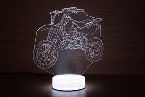 Beling 3D lampa, Kawasaki , 7 farebná D1W5DS13