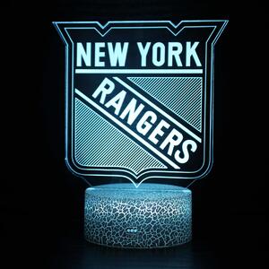 Beling 3D lampa, 3D lampa New York Rangers , 16 farebná S2JD0354F