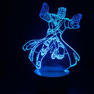 Beling 3D lampa, Star lord, 7 farebná S16384T2GAJ