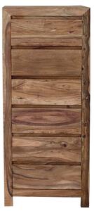 Komoda z masívneho dreva palisander 60x40x150cm