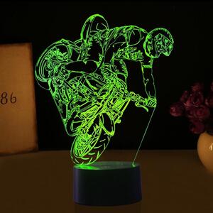 Beling 3D lampa,Superbike 3 , 7 farebná DA1JT2