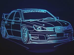Beling 3D lampa,Subaru Impreza , 7 farebná DFJE58JJW