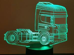 Beling 3D lampa, Scania , 7 farebná K11