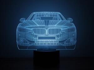 Beling 3D lampa,BMW Maska , 7 farebná DFJE58JJW587SD