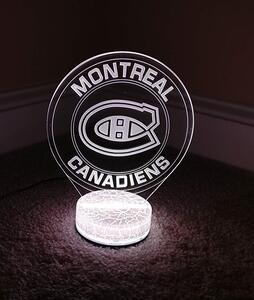 Beling 3D lampa, Montreal Canadiens, 16 farebná S494DDS