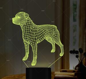 Beling 3D lampa, Rotvajler , 7 farebná S42QASTA