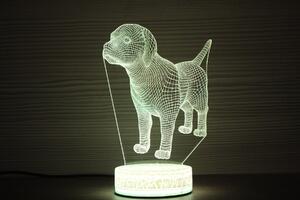 Beling 3D lampa, Labrador , 7 farebná S42QASTA