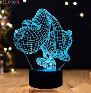 Beling 3D lampa,Snoopy dogs, 7 farebná S4ASBQC13
