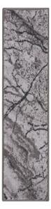 Spoltex koberce Liberec Behúň na mieru Marble 19 sivý - šíre 67 cm