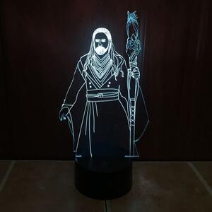 Beling 3D lampa,WOW , 7 Farebná AQ5LQY2LLKM