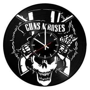 Beling vinylové nástenné hodiny Guns N Roses čierne GF54