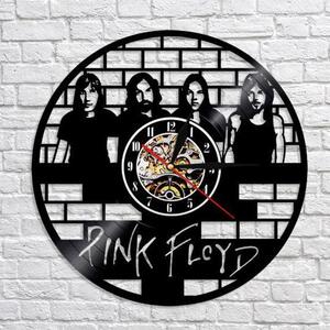Beling vinylové nástenné hodiny Pink Floyd čierne GQW85