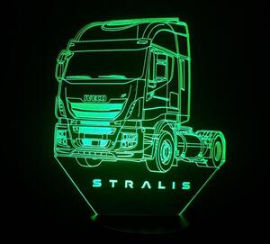 Beling 3D lampa,Kamión iveco, 7 farebná D58CX7DS
