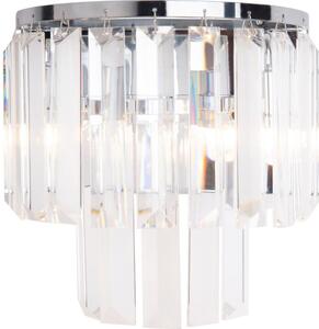 MAXLIGHT W0209 - Nástenné svietidlo MONACO 2xG9/40W/230V chróm