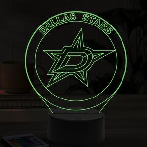 Beling 3D lampa, Dallas Stars, 16 farebná ASS6A9AX