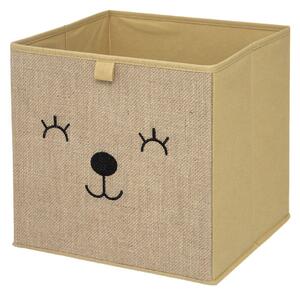 Úložný box Animal, 29x29x29 cm, hnedá