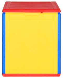 Záhradný úložný box farebný PP ratan 90 l