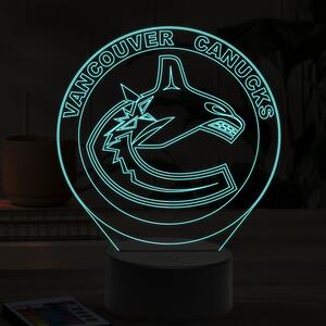 Beling 3D lampa,Vancouver Canucks, 16 farebná 9QVC65DDA