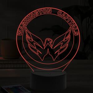 Beling 3D lampa,Washington Capitals, 16 farebná SAN856SD5LS