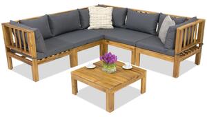 Záhradný nábytok Brunei Corner 5 Garden Point akáciové drevo