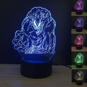 Beling 3D lampa, Venom, 7 farebná S492DD2254