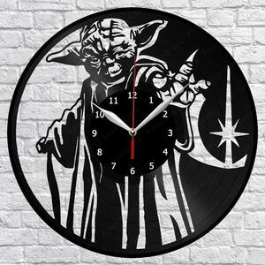 Beling vinylové nástenné hodiny Yoda čierne, 59FFDA36Q