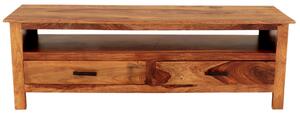 TV stolík masív z dreva palisander 150x50x45
