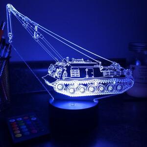 Beling 3D lampa, Tank M88A1 , 7 farebná PPL2CSD